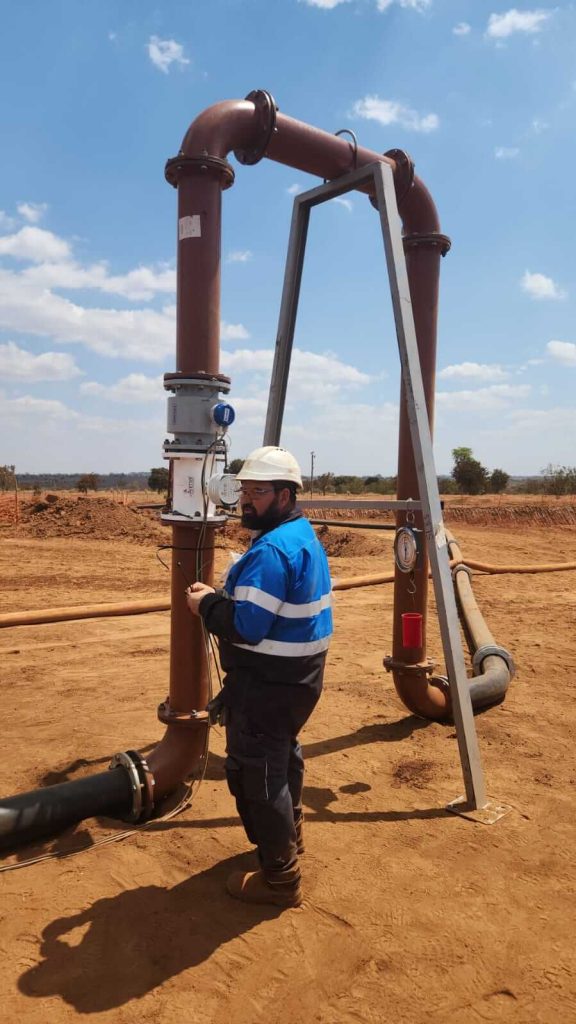 Johan on site at Malawi